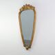 20th Century Louis XV style mirror “VM Belgium” in gilt wood