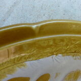 4 asparagus plates in Gien earthenware