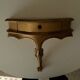 Vintage Italian wall console in Florentine/Louis XV style.