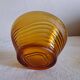 Amber glass bowls Duralex. Vintage