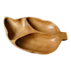 Teak serving dish