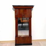 Small Biedermeier Wall Mirror, Cherry Veneer, South Germany, circa 1820