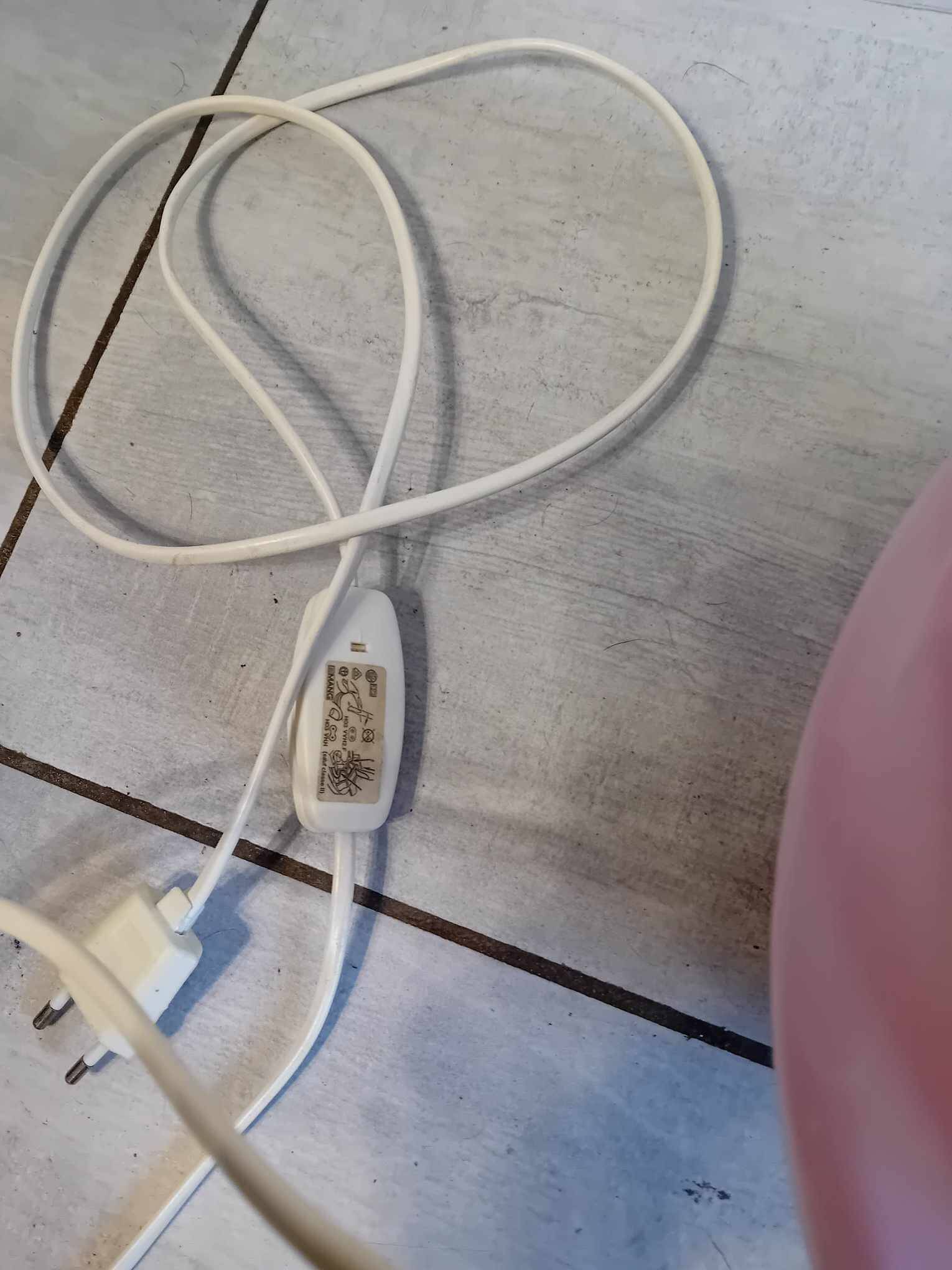 Pink mushroom lamp MURANO 70's