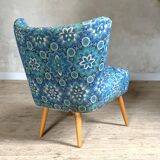 Blue cocktail chair