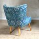 Blue cocktail chair