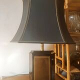 Asian-inspired black lamp