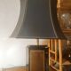 Lampe noire d'inspiration asiatique