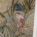 Orientalist style petit point tapestry. Circa 1880.