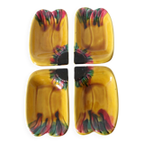 4 aperitif serving bowls