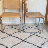Pair of Cesca B32 Breuer chairs