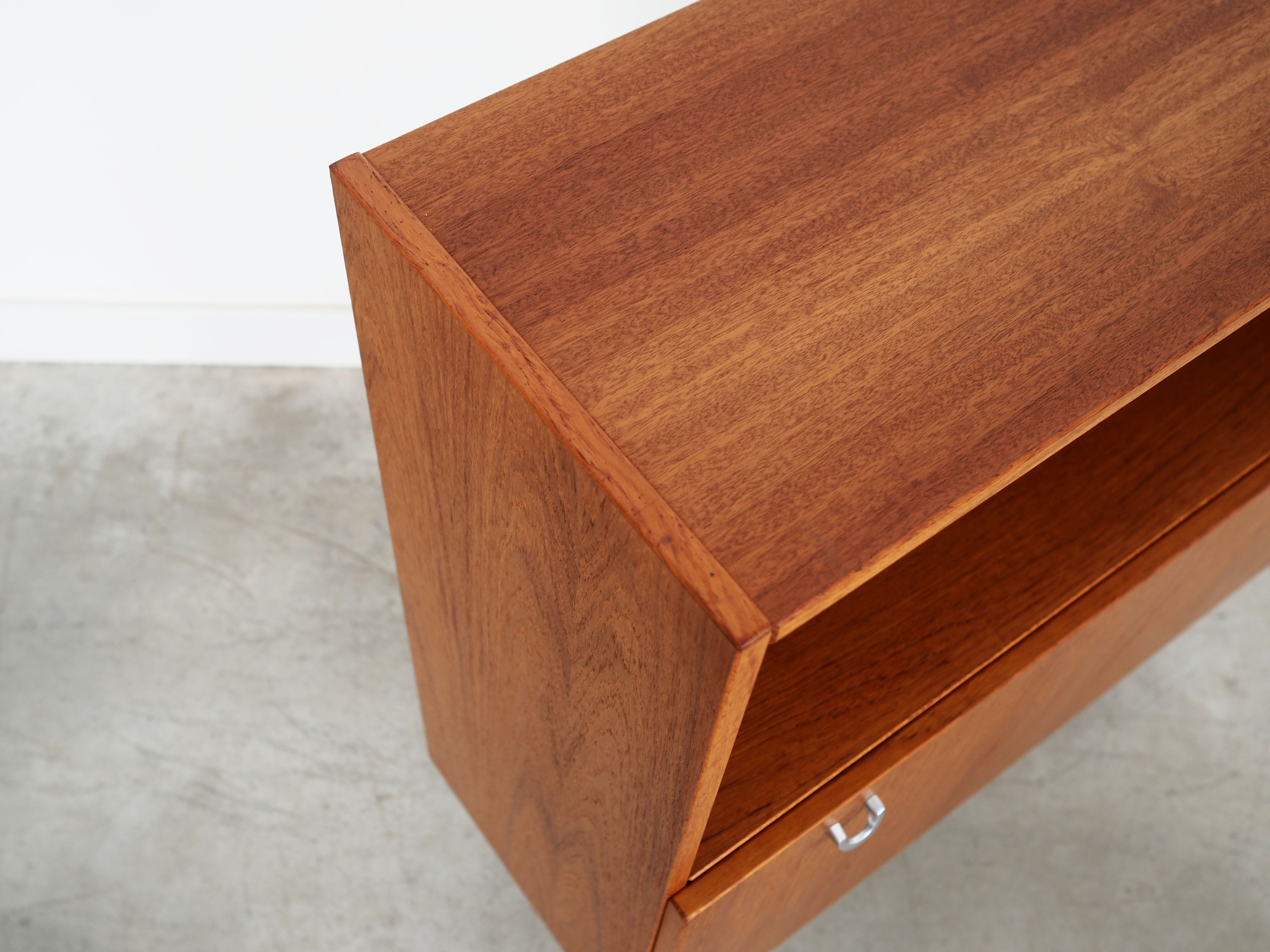 Teak bookcase, Danish design, 1970s, production: Denka