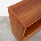 Teak bookcase, Danish design, 1970s, production: Denka