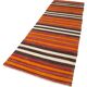 Turkish Handmade Vintage Anatolian Kilim 97 cm x 328 cm