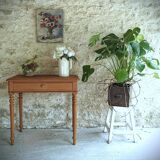 Louis Philippe style pitch pine side table