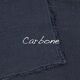 Nappe en lin brut carbone