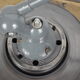 Jielde lamp on industrial metal base