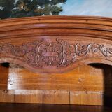 Louis XIV period carved oak wardrobe