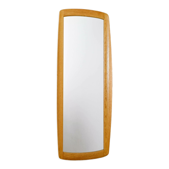 1960s teak mirror