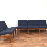 Mid-Century Teak „Moduline” Modular Sofa by Ole Gjerløv-Knudsen & Torben Li