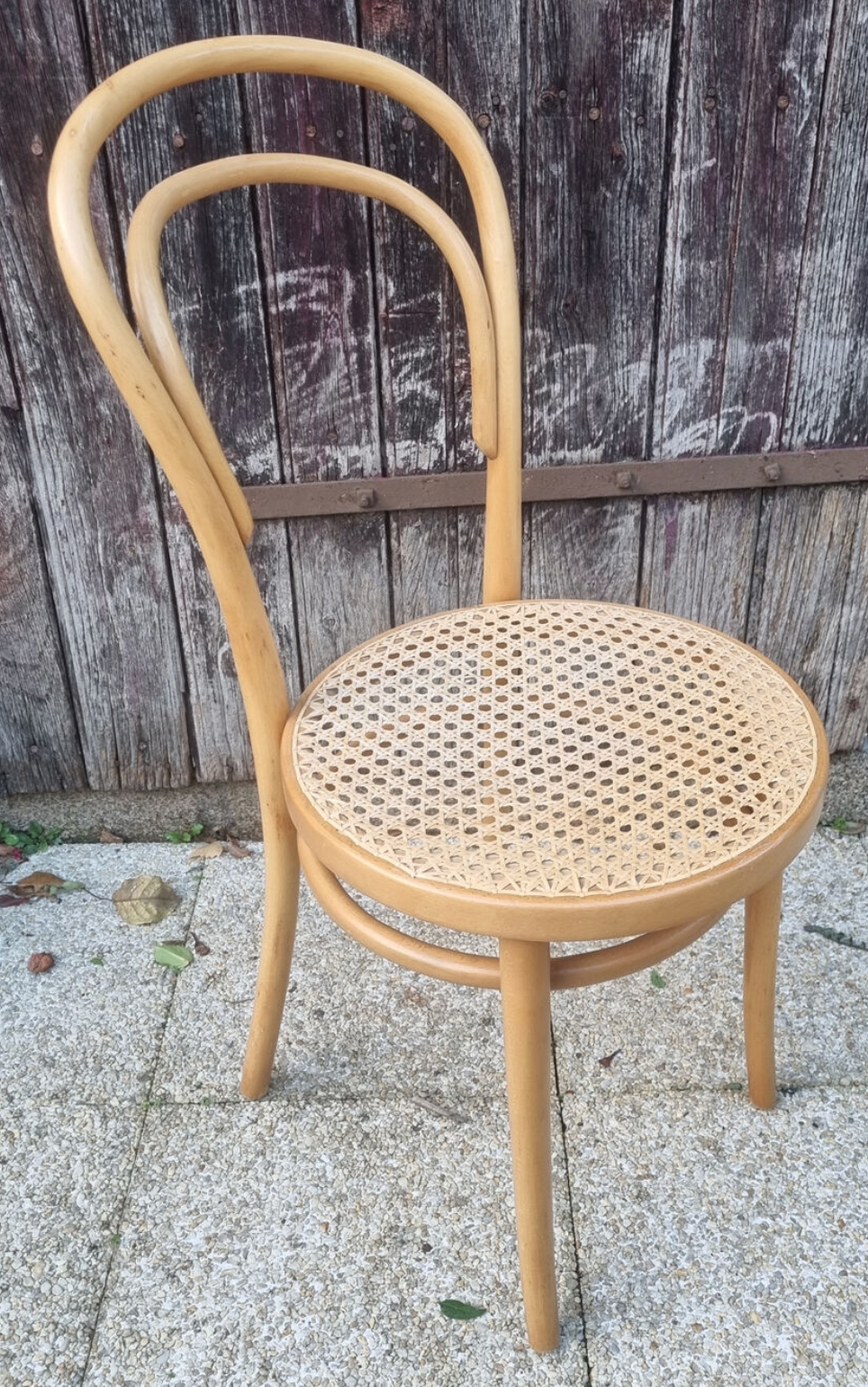 3 chairs published by ZPM Radomsko, model created by Thonet cannées N°14