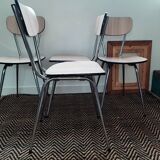 Set of 4 vintage Formica chairs