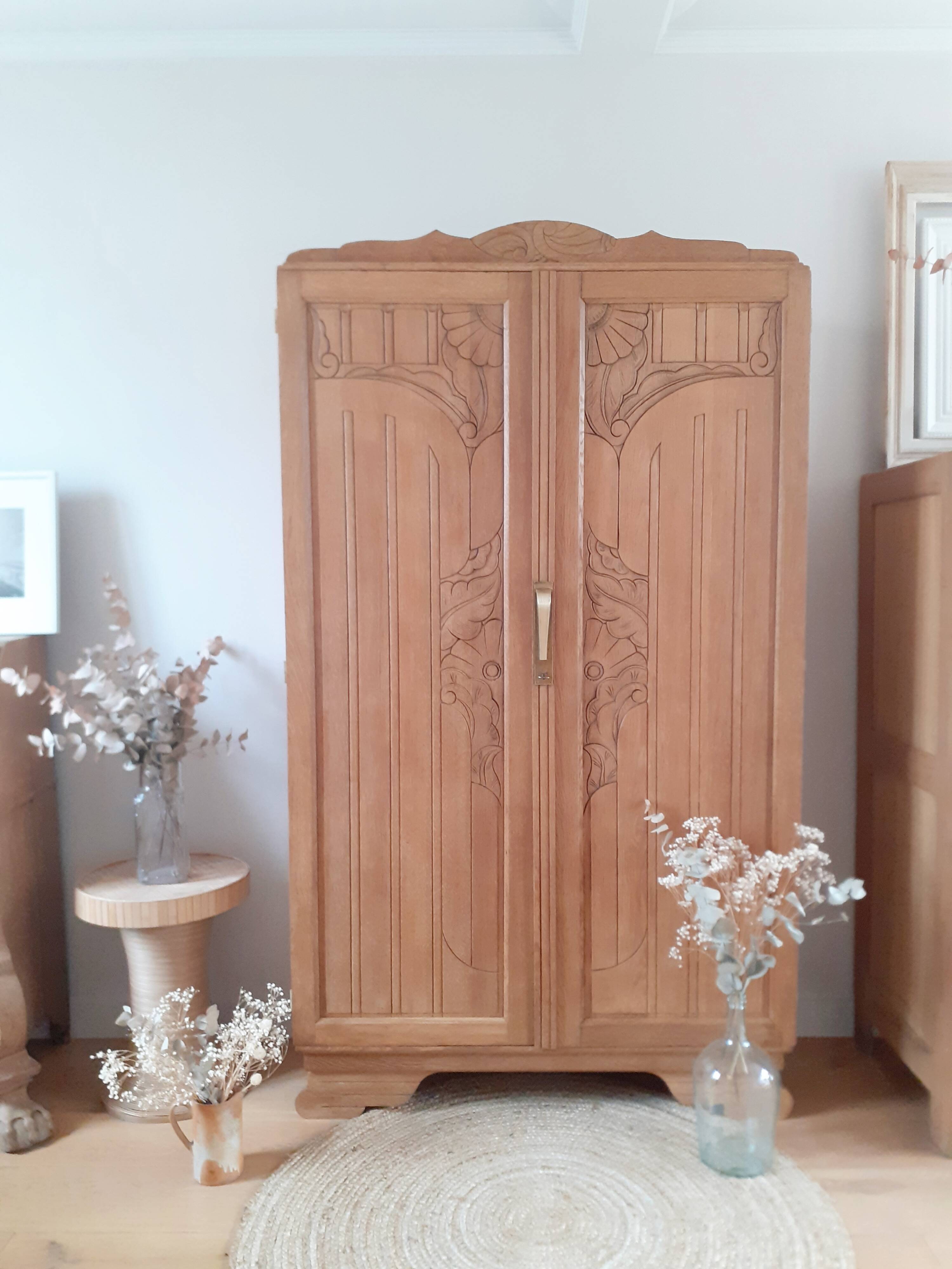 Armoire parisienne Art Déco rénovée