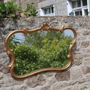 Large wall mirror with golden stucco mouldings – Louis XV Rococo style – 124