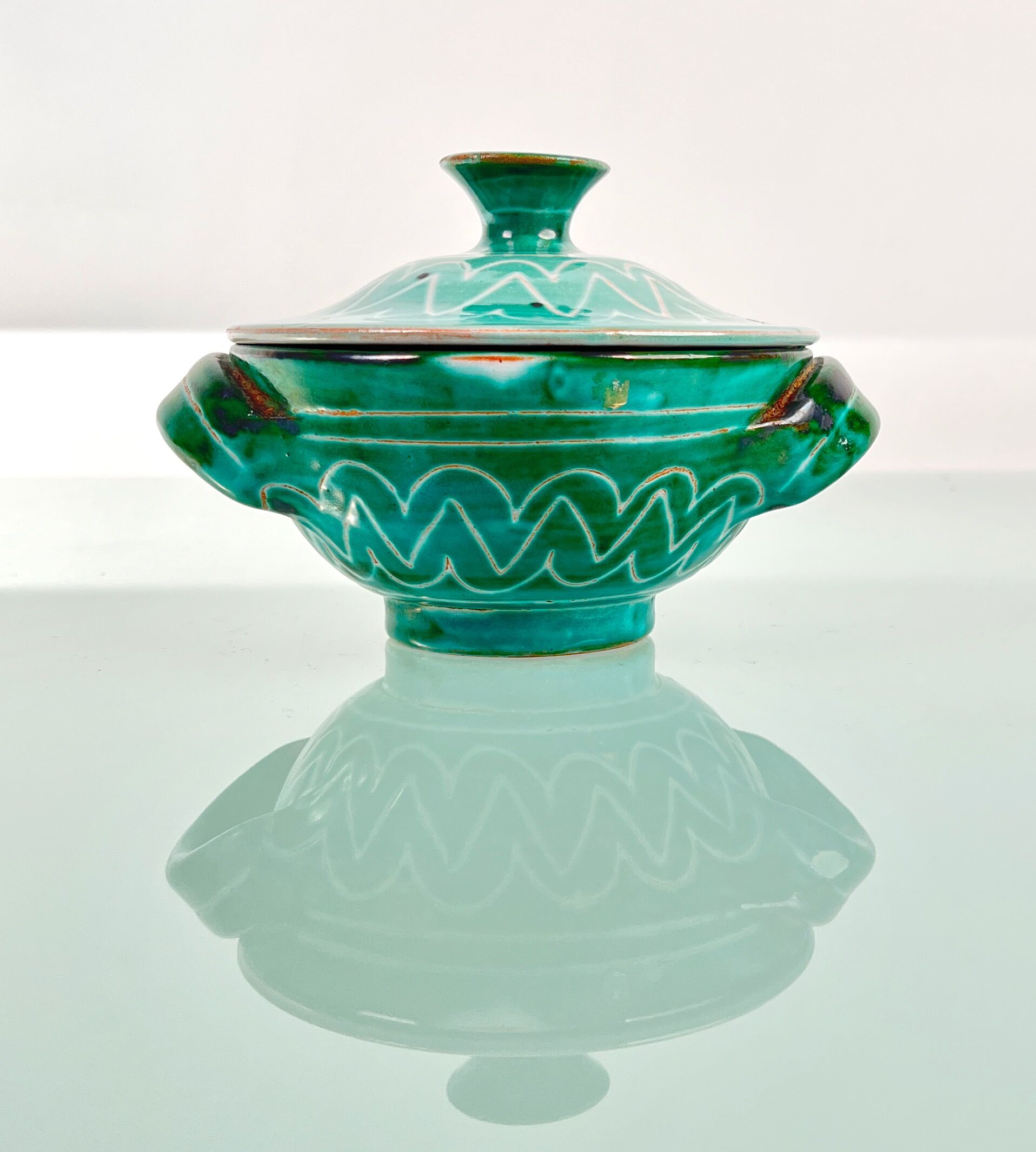 Ceramic sugar bowl by Robert Picault