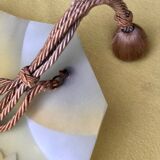 VINTAGE CHANDELIER/SUSPENSION 1940 YELLOW FLOWERS