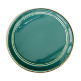 Ceramic plate under mat