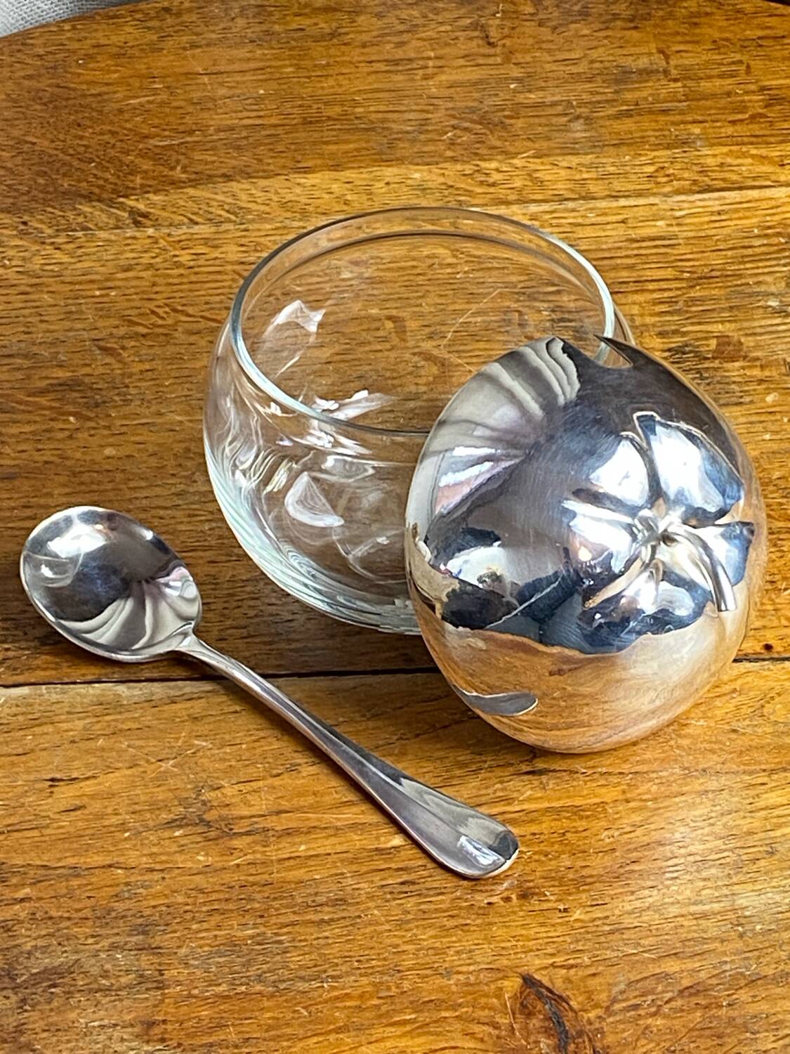 Sucrier, pot à confiture en forme de tomate