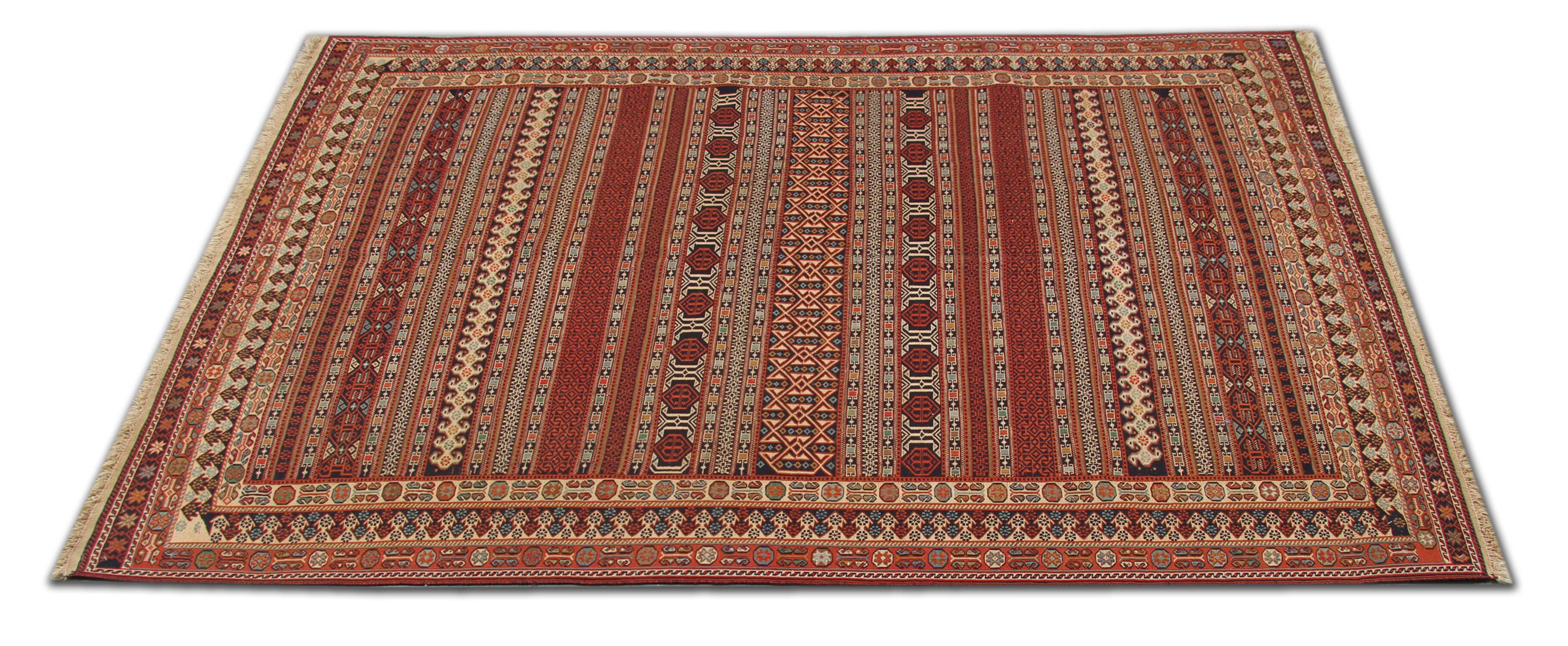 Ancien tapis afghan 130 x 213 cm