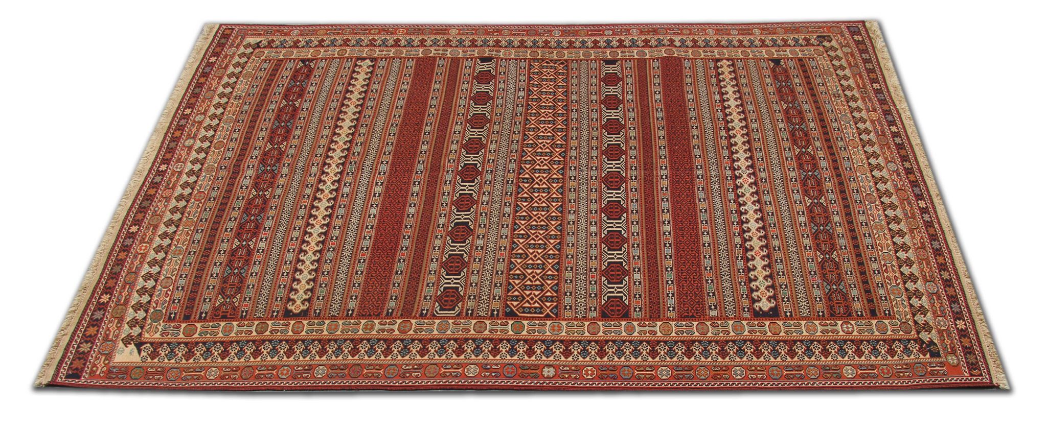 Ancien tapis afghan 130 x 213 cm