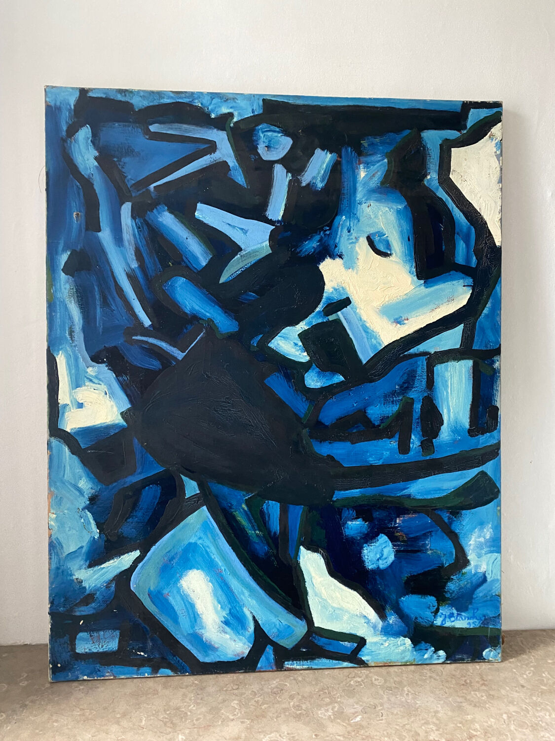 Abstract painting contemporary school