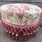 Armchair and pouf in Napoleon III style, Jean Roche