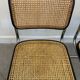 Pair of black Cesca chairs by Marcel Breuer