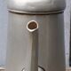 Aluminum and wood coffee pot