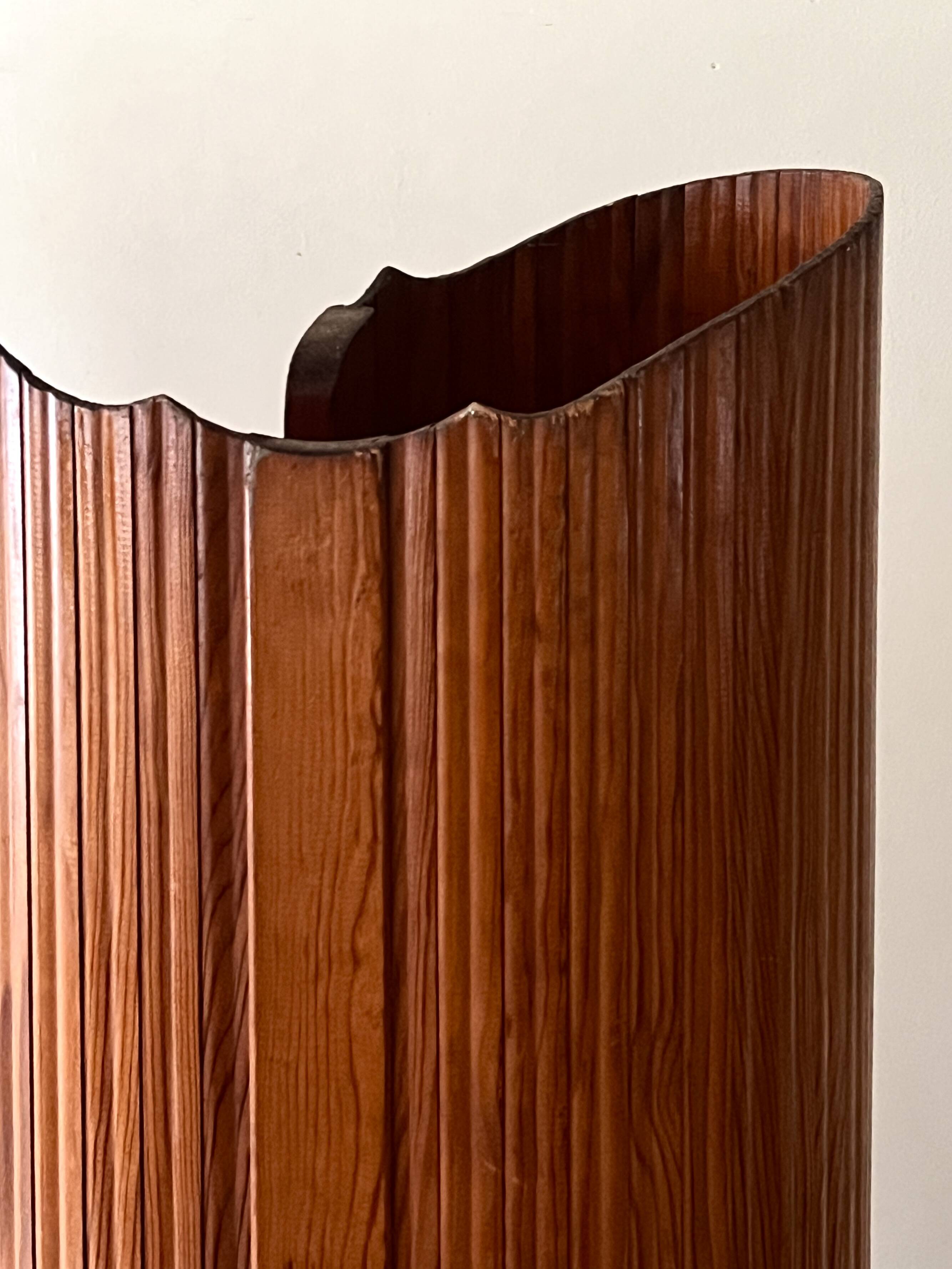 Modular wooden screen / partition by Baumann, SNSA design 1950