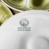 Set of 6 oyster plates in Earthenware Mill of Wolves