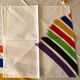 Nappe design Gualtiero Marchesi et 8 serviettes assorties