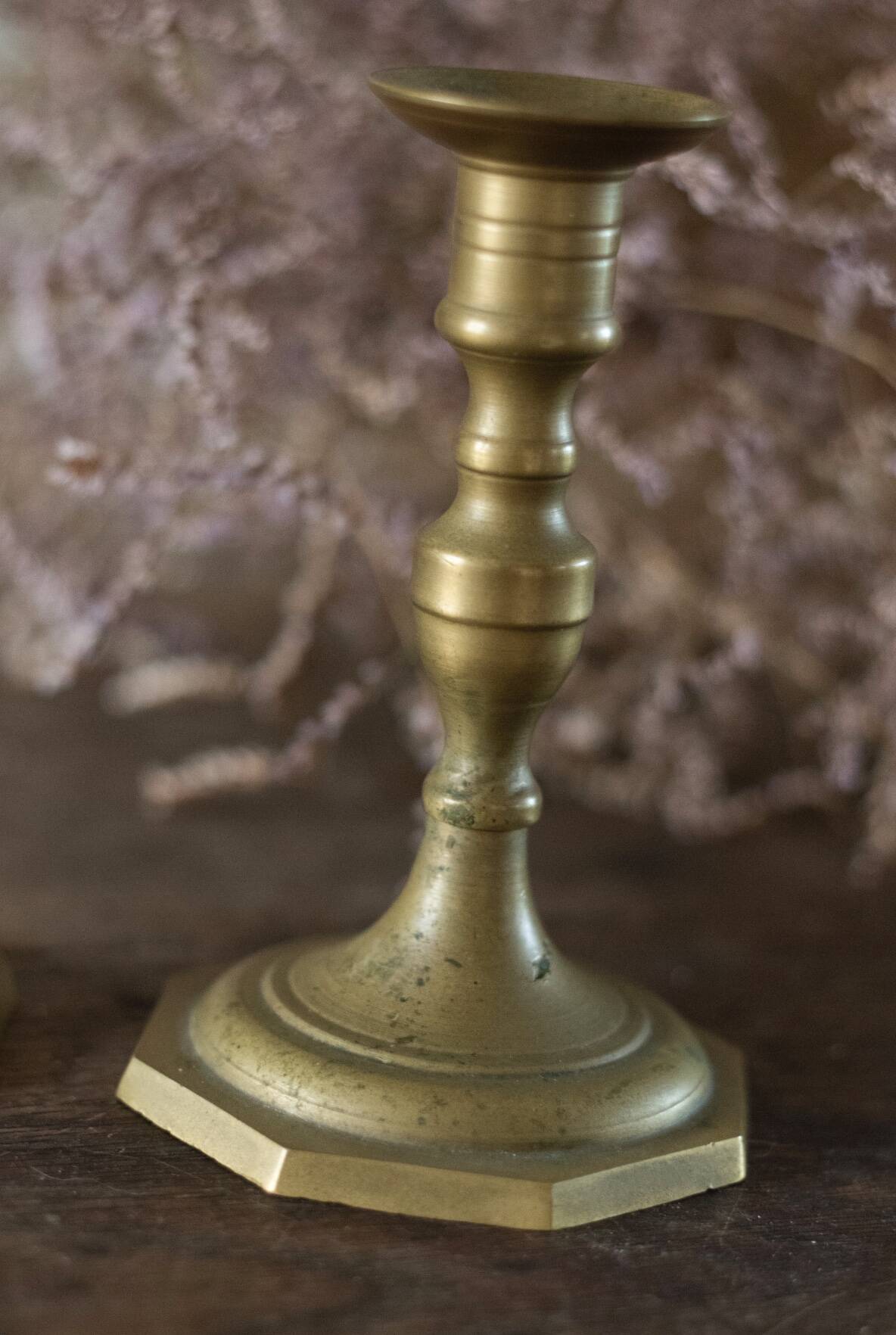 Pair of vintage brass candlesticks
