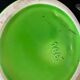 Green ceramic designer vase
