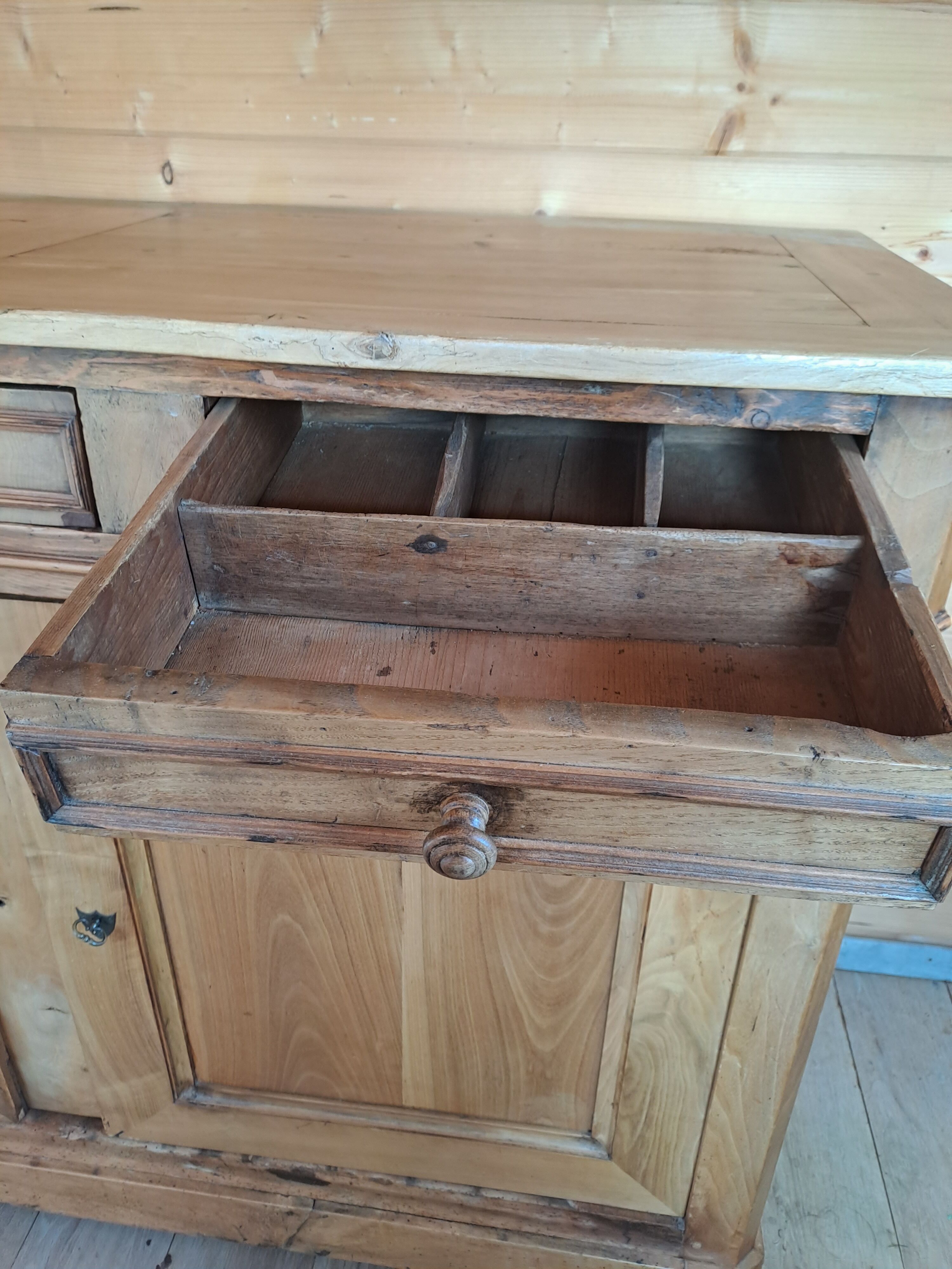 Light walnut sideboard