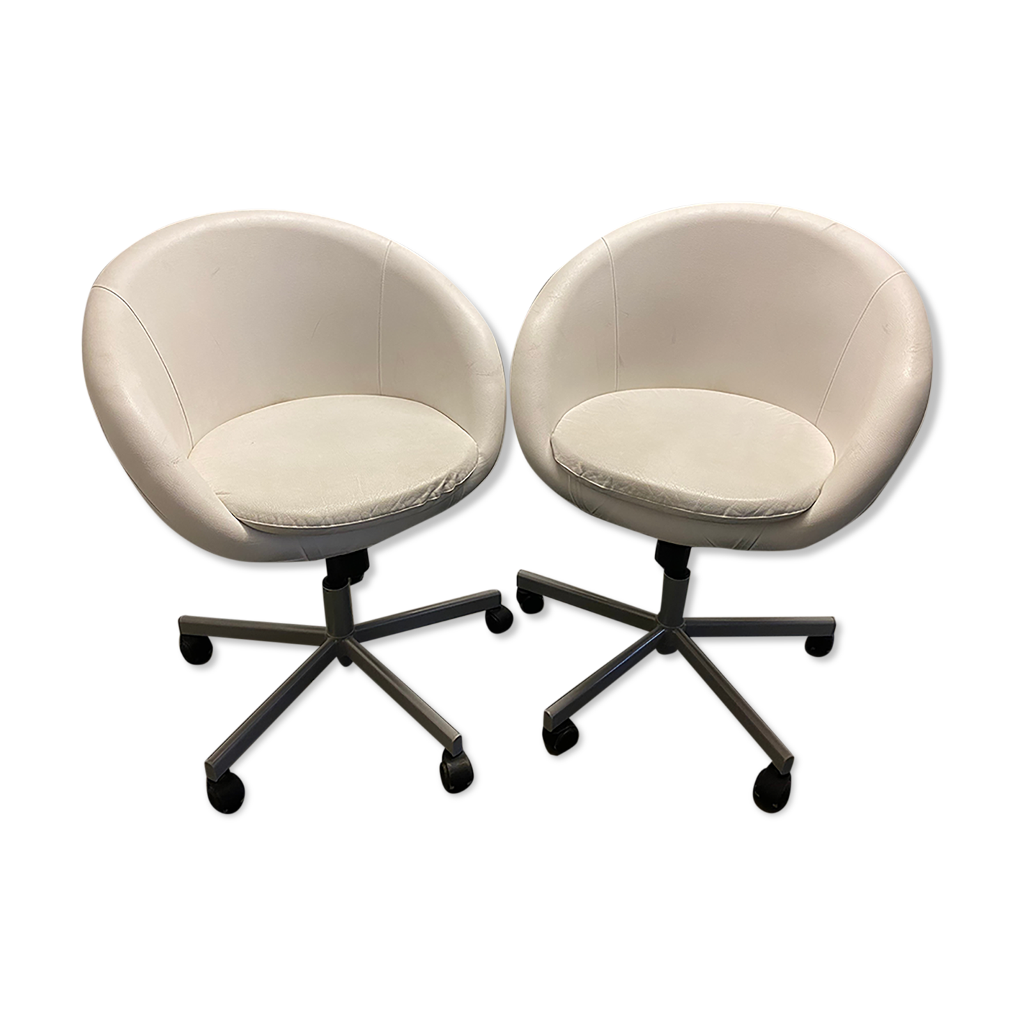 Paire de fauteuils bureau