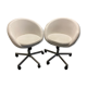 Paire de fauteuils bureau