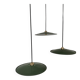 Suspensions in enamelled sheets