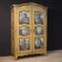 Small lacquered, gilded and painted Piedmontese wardrobe from 20th century