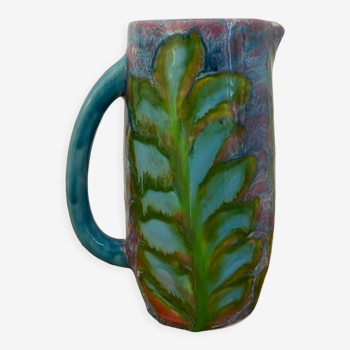 Ricamp ceramic pitcher