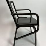 Fauteuils en bois plié noir par Ton