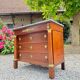 Commode en acajou d’époque empire estampillée courte